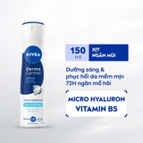  Xịt - Lăn Ngăn Mùi Nivea Derma Control  Defend Dưỡng Sáng Phục Hồi 50ml/ 150ml 