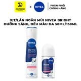  Xịt - Lăn Ngăn Mùi Nivea Derma Control Bright Làm Đều Màu Da 50ml/ 150ml 