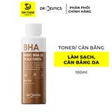  DrCeutics BHA 2% - Basic BHA 100ml/200ml, Toner Làm Sạch Và Cân Bằng Da 