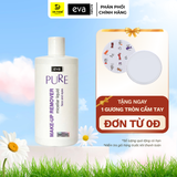  Eva Natura Pure Nước Micellar Tẩy Trang Mặt Mắt Môi Dịu Nhẹ 500ml 