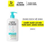  Dung Dịch Vệ Sinh Phụ Nữ Corine de Farme Intimate Gel Protection (Hoa Lưu Ly)/ Fraicheur (Lô Hội) 250ml 