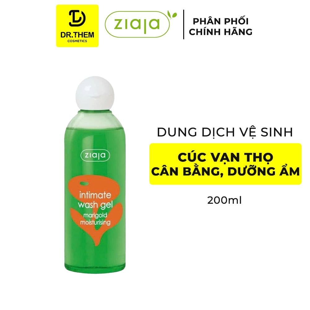  Dung Dịch Vệ Sinh Ziaja Intimate Hoa Lan Chuông/Vỏ Sồi /Cúc La Mã/ Cúc Vạn Thọ/ Bồ Công Anh/ Tạo Bọt 200ml/ 230ml/ 500ml 