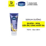  Sữa Dưỡng Thể Vaseline Gluta-Hya - Dưỡng Thể Sáng Da, Căng Mướt Tự Nhiên 7 Ngày 70ml/ 330ml 