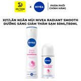  Xịt - Lăn Ngăn Mùi Nivea Extra Bright Dưỡng Sáng Giảm Thâm 50ml/ 150ml 