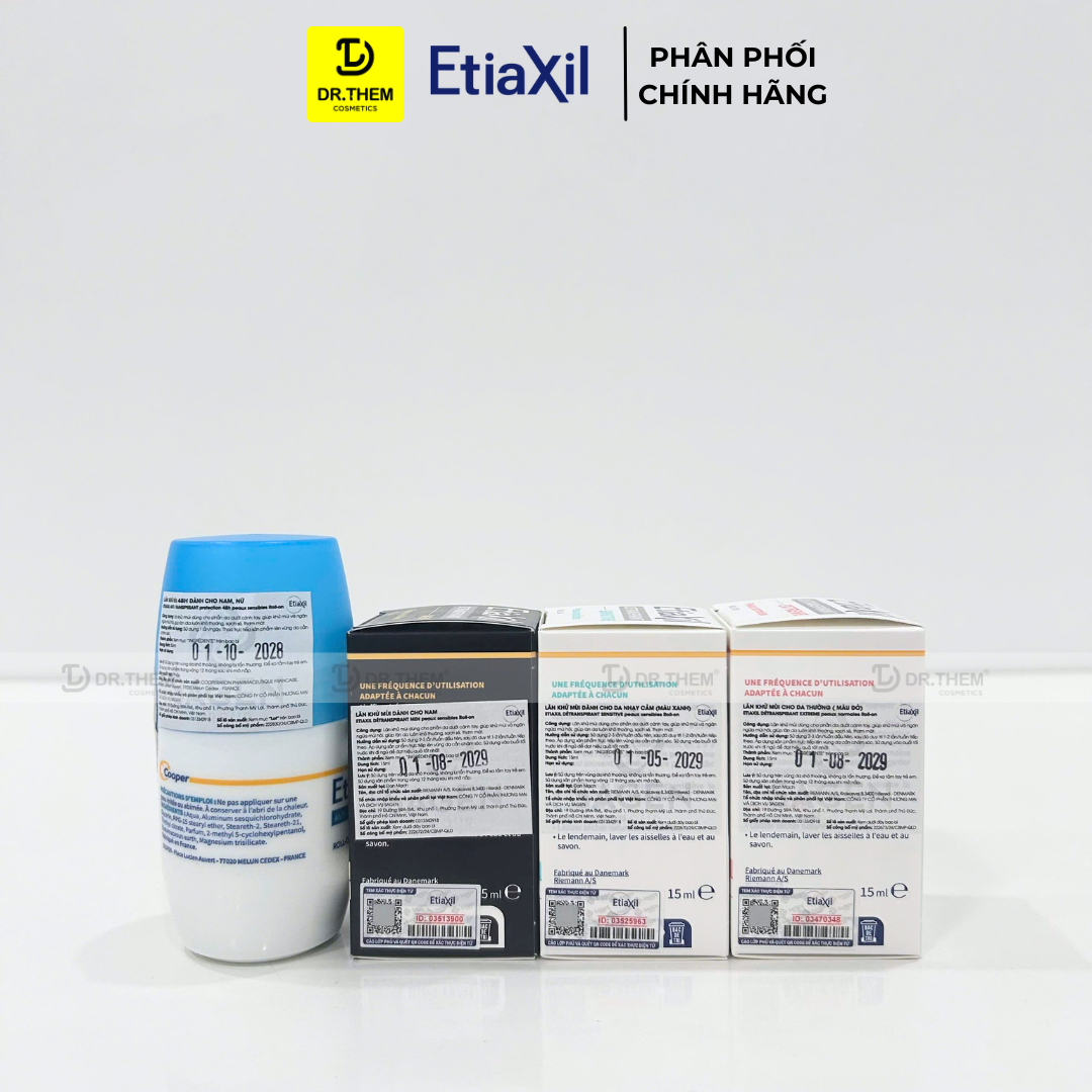  Lăn Khử Mùi Etiaxil Hằng Ngày Cho Mọi Loại Da 15ML/ 50ML 