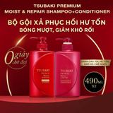  Bộ Đôi Gội Xả / Dầu Gội Tsubaki Premium Repair Tsubaki Phục Hồi & Dưỡng Tóc Chuyên Sâu 490ml/Chai 