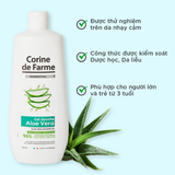  Gel Tắm Lô Hội Corine De Farme Essential Aloe Vera 750ml – Dịu Nhẹ Phục Hồi Da 