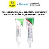  Gel Hiruscar Anti Acne Bản Thường/ Bản Advance Spot Gel Giảm Mụn Nhanh 24h 10g 