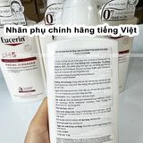  Sữa Rửa Mặt Eucerin PH5 Cho Da Nhạy Cảm 100ml & 400ml - Facial Cleanser Sensitive Skin SRM 