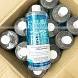  Nước Tẩy Trang Eveline Hyaluron Clinic B5 Ultra Moisturising Micellar Water Dưỡng Ẩm Cho Da 500ml 