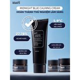  Kem Dưỡng Ẩm Klairs Làm Dịu & Phục Hồi Da Ban Đêm Midnight Blue Calming Cream 30ml/ 60g 