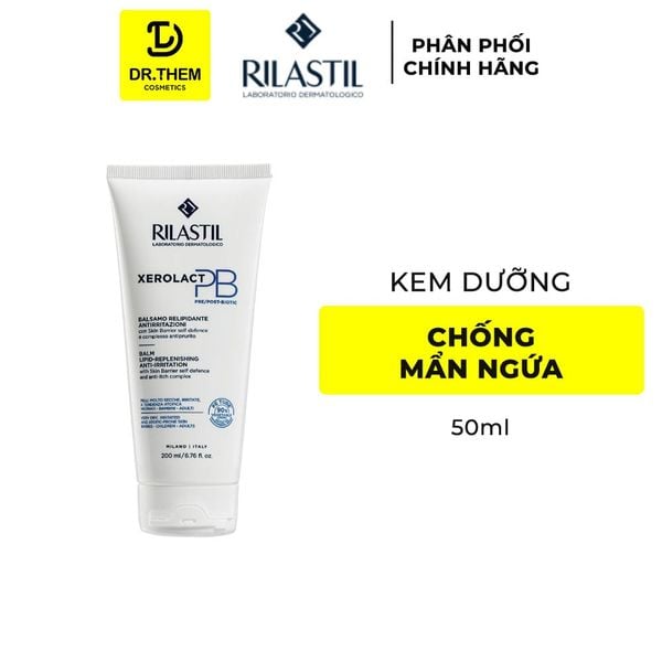 Kem Cấp Ẩm Phục Hồi, Chống Mẩn Ngứa Rilastil Xerolact PB Balm Lipid Replenishing Anti Irritation
