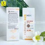  Kem Chống Nắng Farmona Sun Face Cream Oil Free SPF50+ Không Chứa Dầu Dành Cho Da Dầu Mụn 50ml 