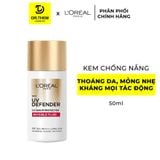  Kem Chống Nắng L'Oréal Paris UV Defender​ SPF 50+ PA+++++ 30ml/ 50ml 
