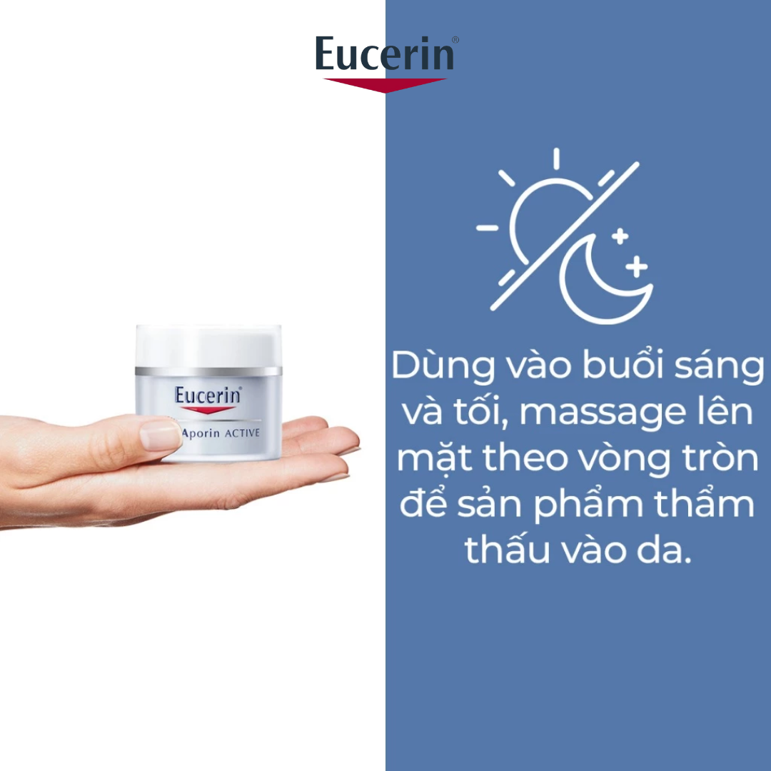  Kem Dưỡng Ẩm Eucerin Eucerin Ultrasensitive Aquaporin Nourishing Gel Cream 50ml - Cho Da Thường Đến Hỗn Hợp 