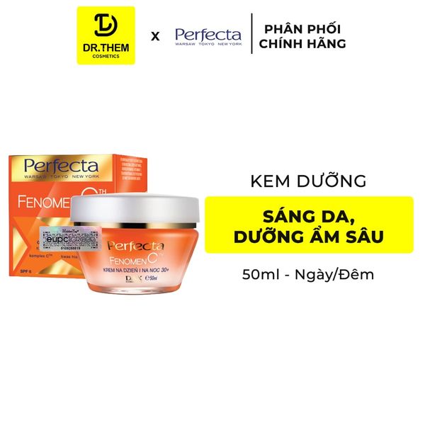 Fenomen C Kem Sáng Da Dưỡng Ẩm Sâu Ngày Đêm - Perfecta Fenomen C Glebokie Nawilzenie Krem Na Dzien i Na Noc 50ml