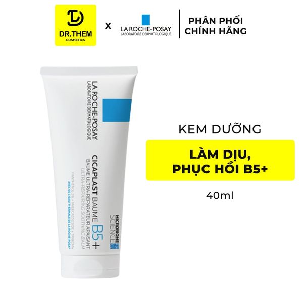 Kem Dưỡng La Roche-Posay Cicaplast Baume B5+ Ultra-Repairing Soothing Balm Giúp Phục Hồi Da Đa Công Dụng 40ml
