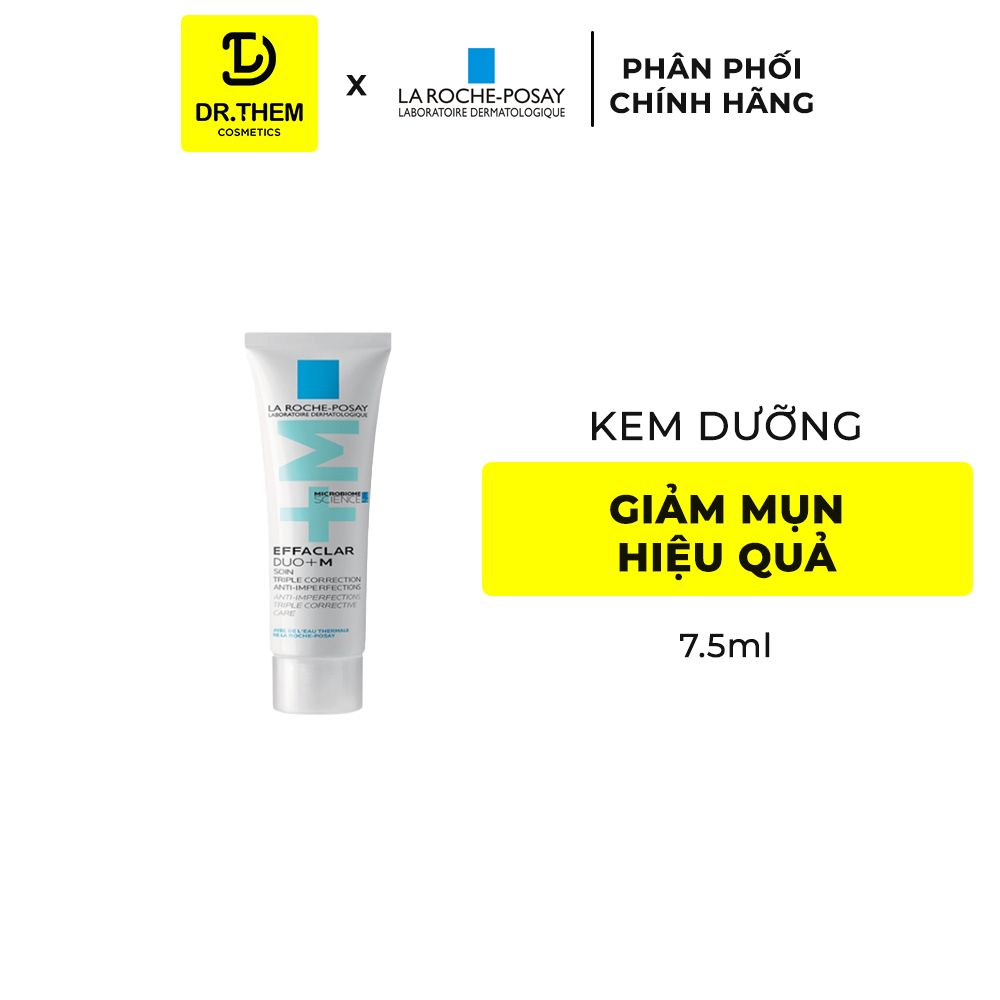  Kem Dưỡng La Roche-Posay Effaclar Duo+ M Giảm Mụn Hiệu Quả 7.5ml/ 40ml 