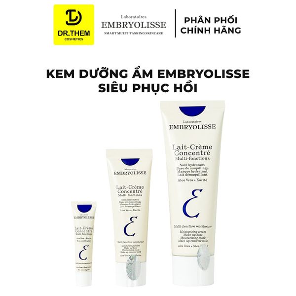 Sữa Dưỡng Ẩm Embryolisse Lait-Crème Concentré Siêu Phục Hồi Da 5ml/30ml/75ml