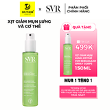  Xịt Giảm Mụn Lưng Và Cơ Thể, Hỗ Trợ Mờ Thâm SVR Sebiaclear Spray Corps 150ml 