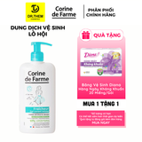  Dung Dịch Vệ Sinh Phụ Nữ Corine de Farme Intimate Gel Protection (Hoa Lưu Ly)/ Fraicheur (Lô Hội) 250ml 