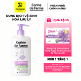  Dung Dịch Vệ Sinh Phụ Nữ Corine de Farme Intimate Gel Protection (Hoa Lưu Ly)/ Fraicheur (Lô Hội) 250ml 