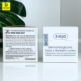  Kem Kẽm Oxit Ziaja Dermatological Base With Zinc Oxide 80g 
