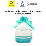  Bông Tẩy Trang Likado Chất Liệu Cotton Túi 100 Miếng Tròn/222 Miếng/ 600 Miếng/ Khăn Lau Mặt Dùng 1 Lần 