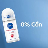  Lăn Khử Mùi Nivea Khô Thoáng Dưỡng Sáng Mịn Mượt 50ml 