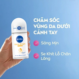  Lăn Khử Mùi Nivea Khô Thoáng Dưỡng Sáng Mịn Mượt 50ml 