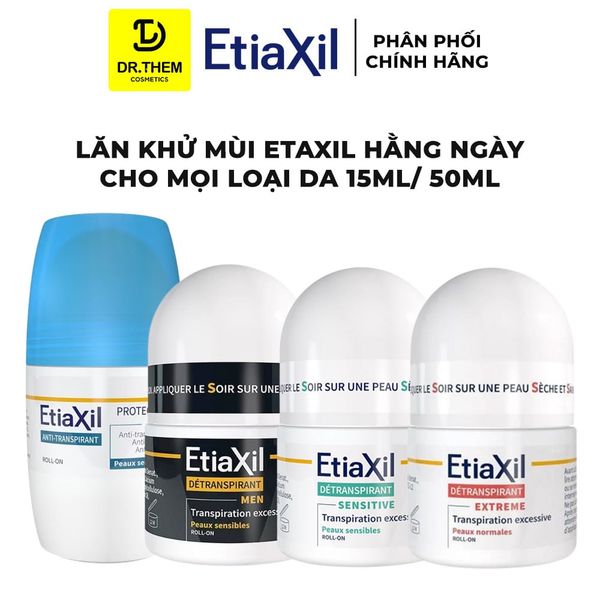 Lăn Khử Mùi Và Ngăn Mồ Hôi Dòng Chuyên Sâu Etiaxil 15ml/ 50ml