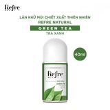  Lăn Khử Mùi Chiết Xuất Thiên Nhiên Refre Natural 40ml 