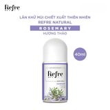  Lăn Khử Mùi Chiết Xuất Thiên Nhiên Refre Natural 40ml 