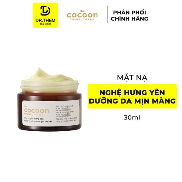 Mặt Nạ Nghệ Hưng Yên Cocoon Giúp Da Rạng Rỡ Mịn Màng 30ml