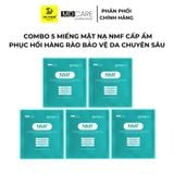  Combo 5 Miếng Mặt Nạ MD CARE NMF SKIN Protection Premium Mask Cân Bằng, Phục Hồi, Cấp Ẩm Bảo Vệ Cho Da 