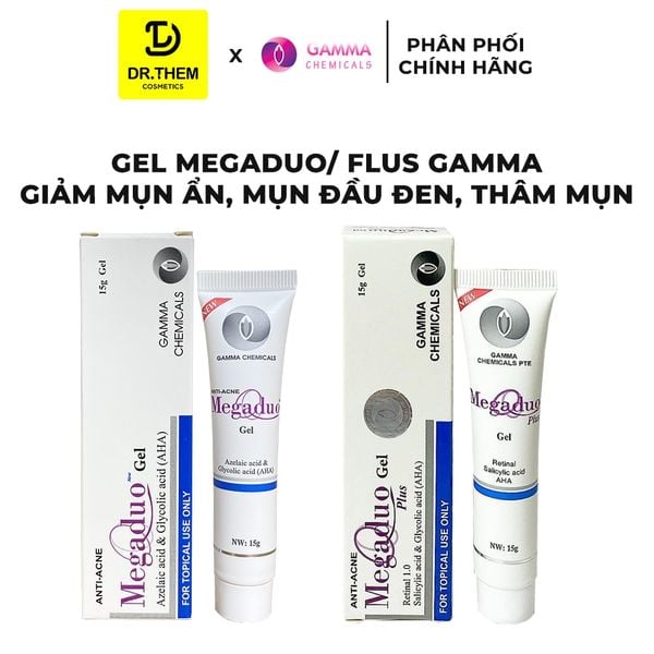 Gel Dưỡng Megaduo Plus Gel Giảm Mụn, Mờ Thâm Bản Thường/ Bản Plus 15g
