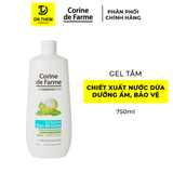  Gel Tắm Nước Dừa Corine De Farme Essential Coconut Water 750ml – Dưỡng Ẩm Bảo Vệ Da 