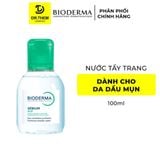  Nước Tẩy Trang Bioderma Cho Da Dầu Mụn Sebium / Da Nhạy Cảm Sensibio H2O 100ml - 250ml - 500ml 