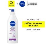  Sữa Dưỡng Thể Nivea Extral White Dưỡng Sáng Mịn Da Ban Đêm 350ml - Dr Thêm 