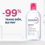  Nước Tẩy Trang Bioderma Cho Da Dầu Mụn Sebium / Da Nhạy Cảm Sensibio H2O 100ml - 250ml - 500ml 