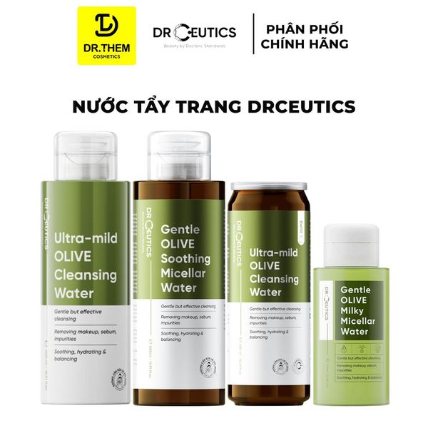 Nước Tẩy Trang/ Sữa Tẩy Trang Drceutics Làm Sạch Sâu Cho Mọi Loại Da