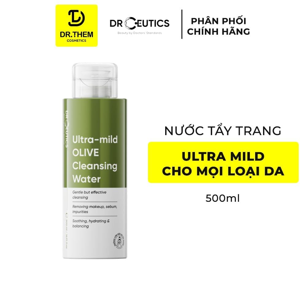  Nước Tẩy Trang/ Sữa Tẩy Trang Drceutics Làm Sạch Sâu Cho Mọi Loại Da 
