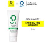  Sữa Rửa Mặt OXY Oil Acne Wash 100g – Giảm Dầu & Dịu Da 8H 