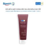  Sữa Rửa Mặt Hada Labo Premium Cleanser Aging Care 100g - Chăm Sóc Lão Hóa Cao Cấp, Soy Peptide & 3 Loại HA 