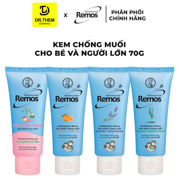 Kem Chống Muỗi Rohto Remos 70g