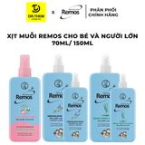  Xịt Xua Muỗi Rohto Remos 70ml/ 150ml 