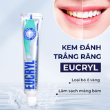  Kem Đánh Răng Eucryl Tooth Paste Freshmint Làm Trắng Răng Hương Bạc Hà 62g 