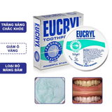  Bột Làm Trắng Răng Eucryl Tooth Powder Freshmint Hương Bạc Hà 50g 