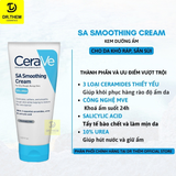  Kem Dưỡng CeraVe SA Smoothing Cream Dành Cho Da Nhạy Cảm 177ml 