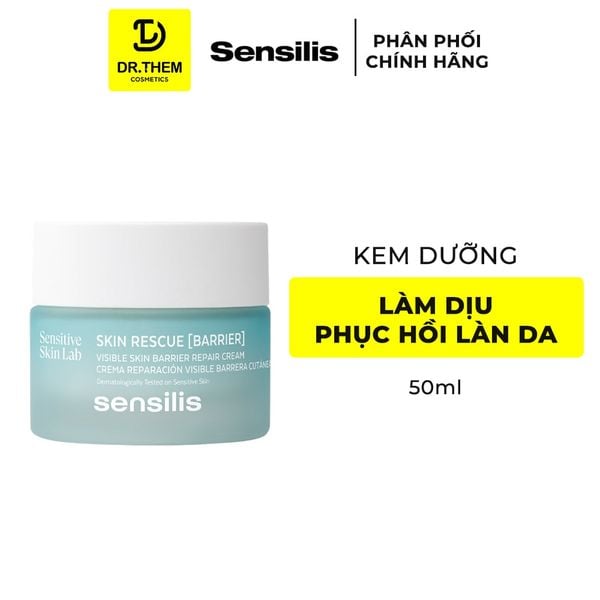 Kem Dưỡng Phục Hồi Hàng Rào Sensilis Skin Rescue [Barrier] – Làm Dịu Da 50ml
